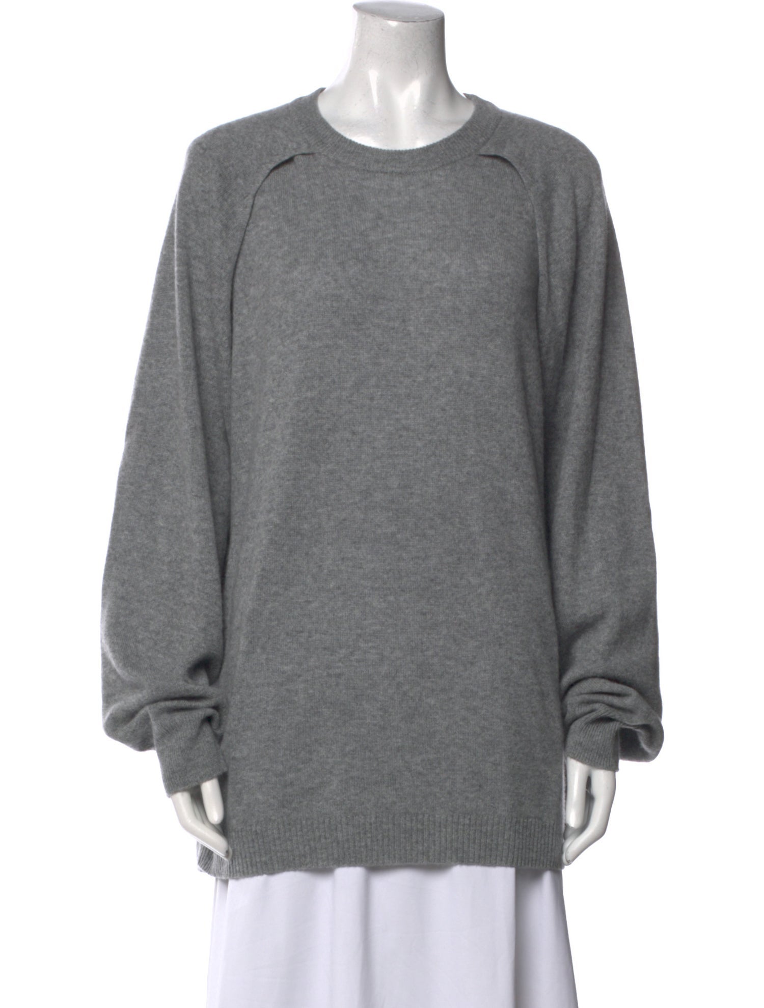 Tibi Cashmere Crew Neck Sweater