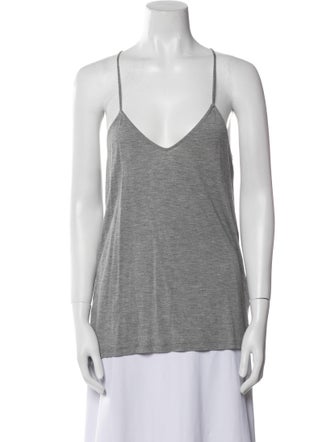 Tibi V-Neck Sleeveless Top
