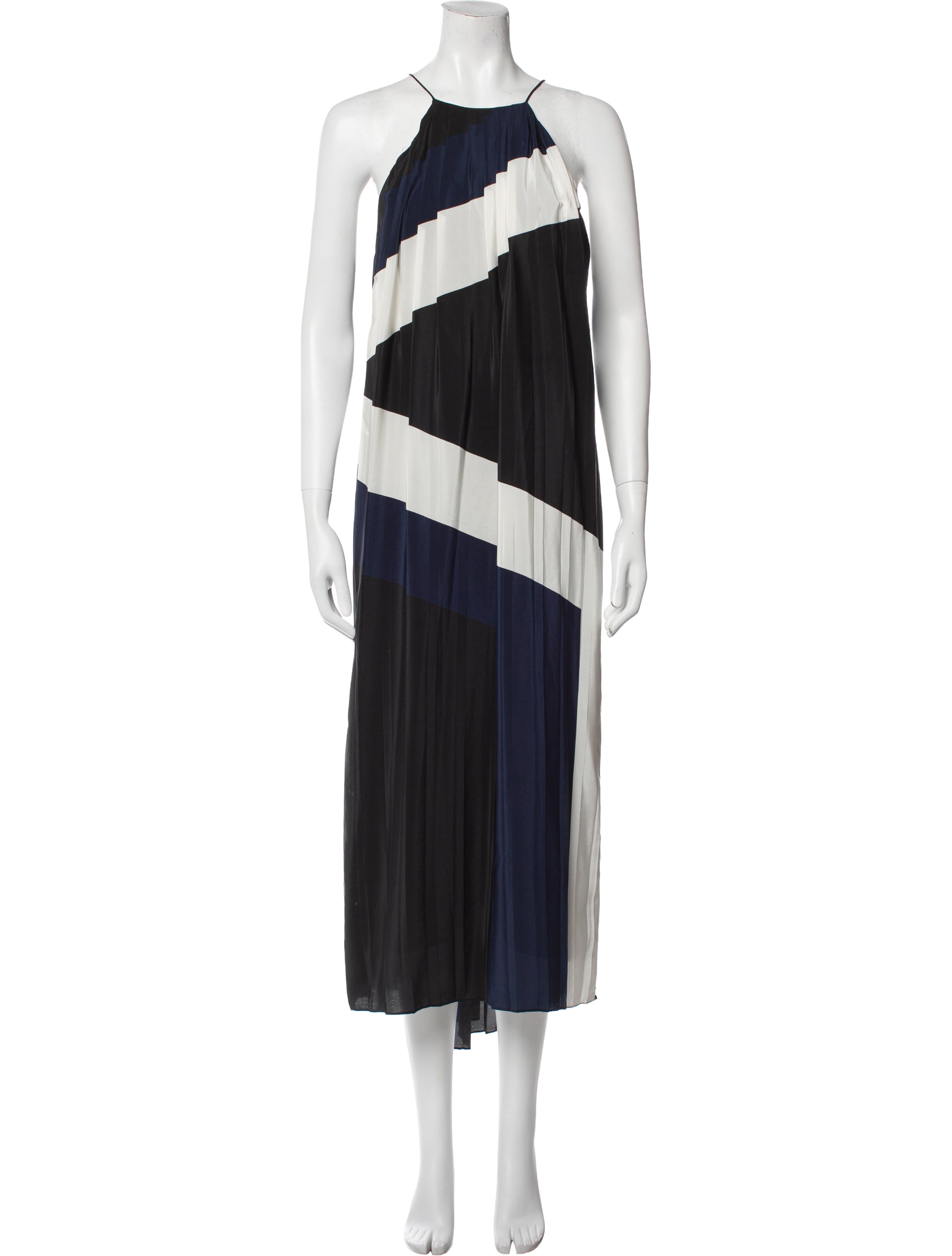 Tibi Silk Long Dress