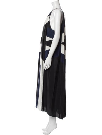 Tibi Silk Long Dress