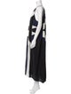 Tibi Silk Long Dress
