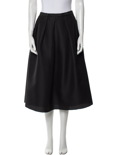 Tibi Silk Midi Length Skirt