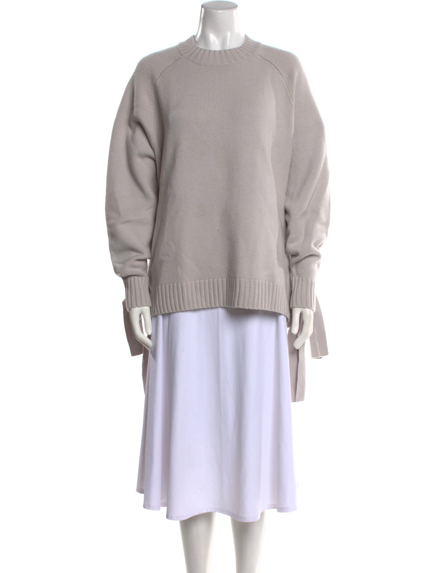 Tibi Cashmere Crew Neck Sweater
