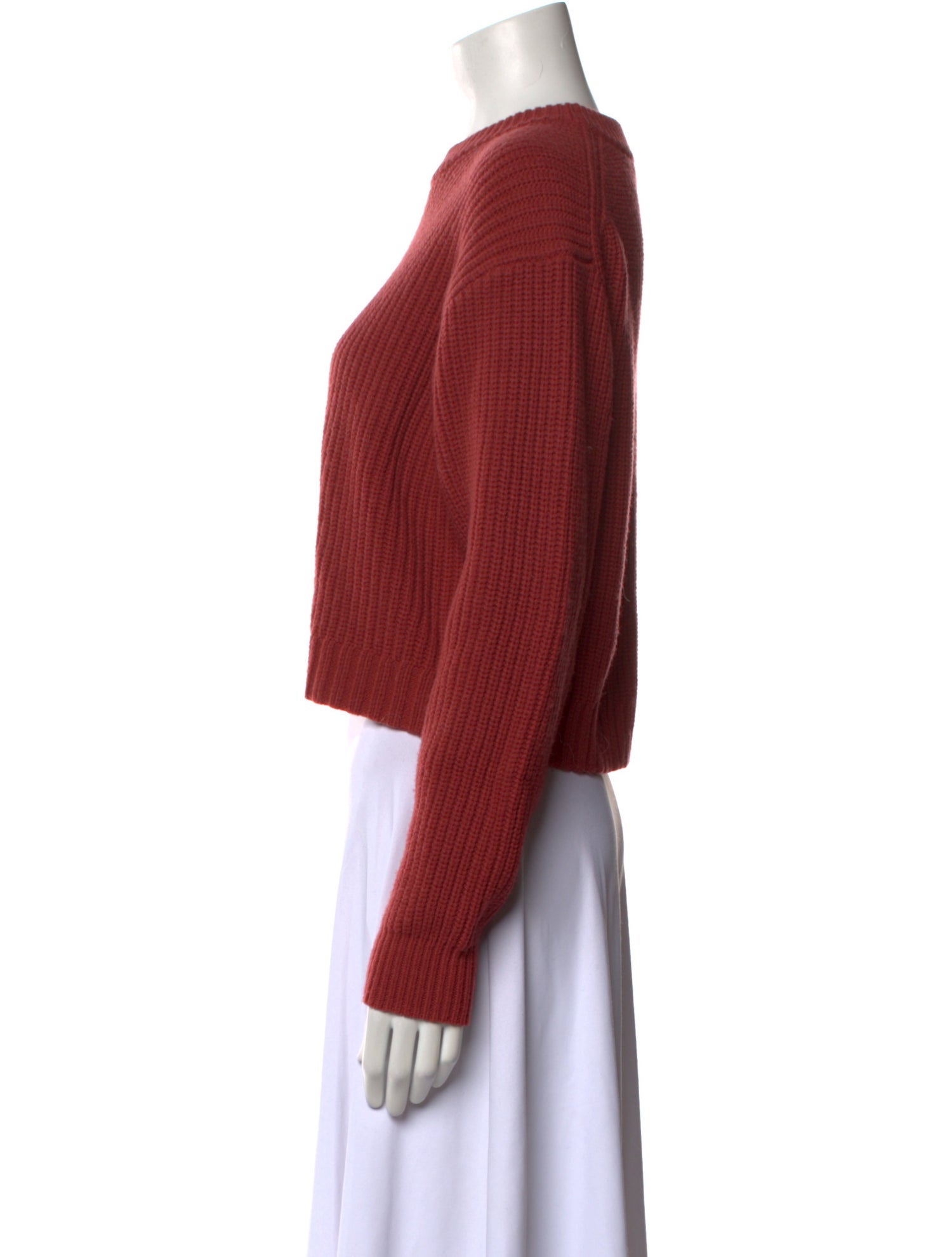 Tibi Merino Wool Crew Neck Sweater