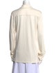 Tibi Long Sleeve Button-Up Top