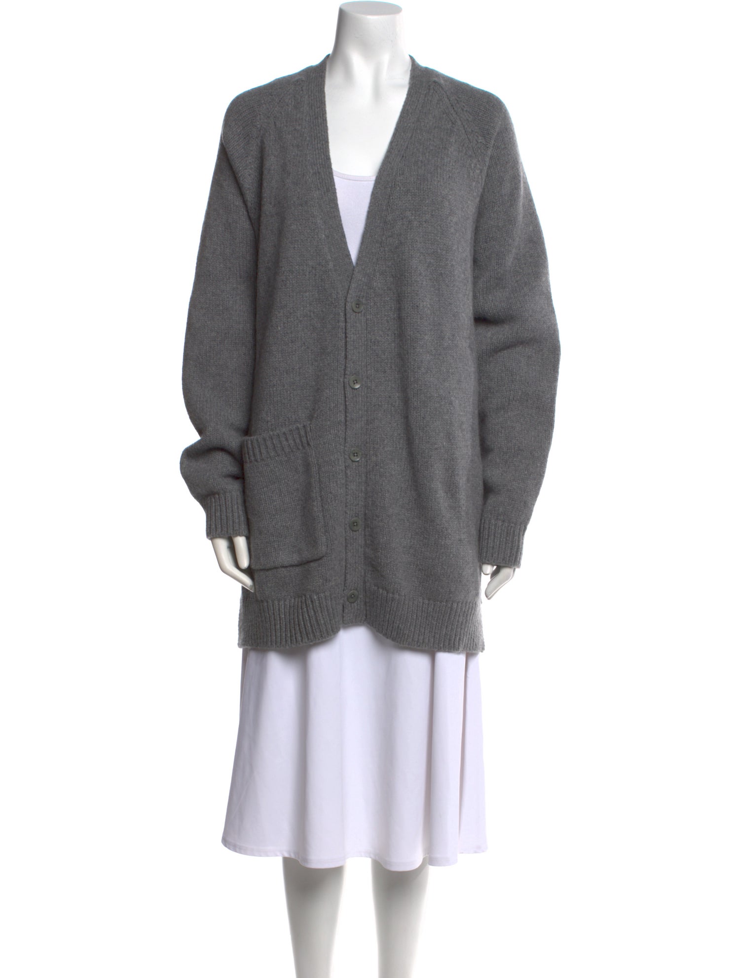 Tibi Wool V-Neck Sweater