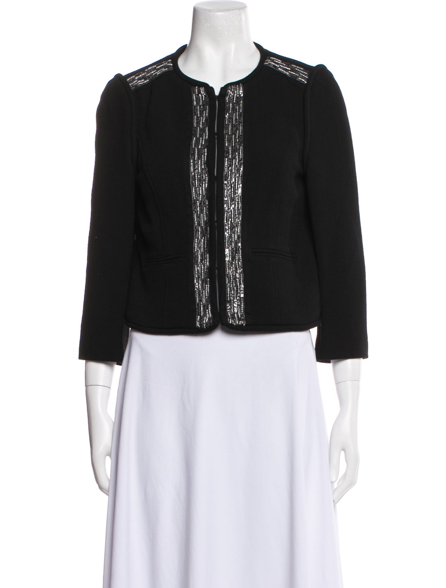 Tibi Virgin Wool Evening Jacket