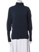 Tibi Turtleneck Long Sleeve Sweatshirt