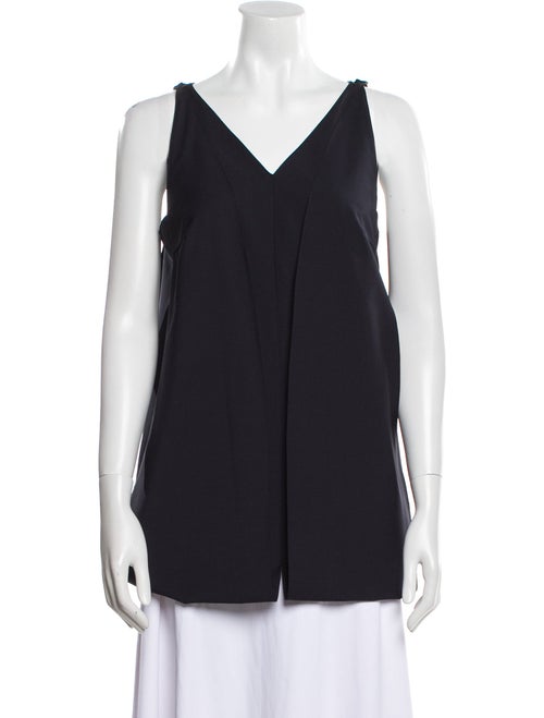 Tibi V-Neck Sleeveless Top