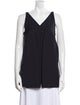Tibi V-Neck Sleeveless Top