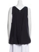Tibi V-Neck Sleeveless Top