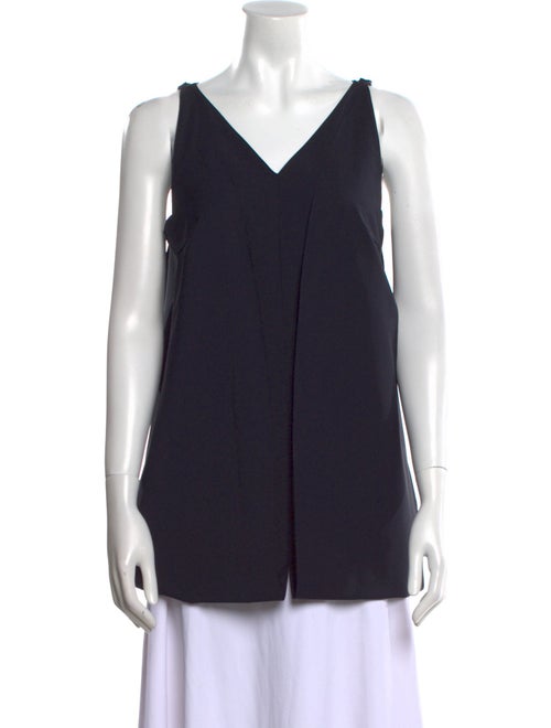 Tibi V-Neck Sleeveless Top