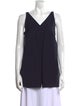 Tibi V-Neck Sleeveless Top