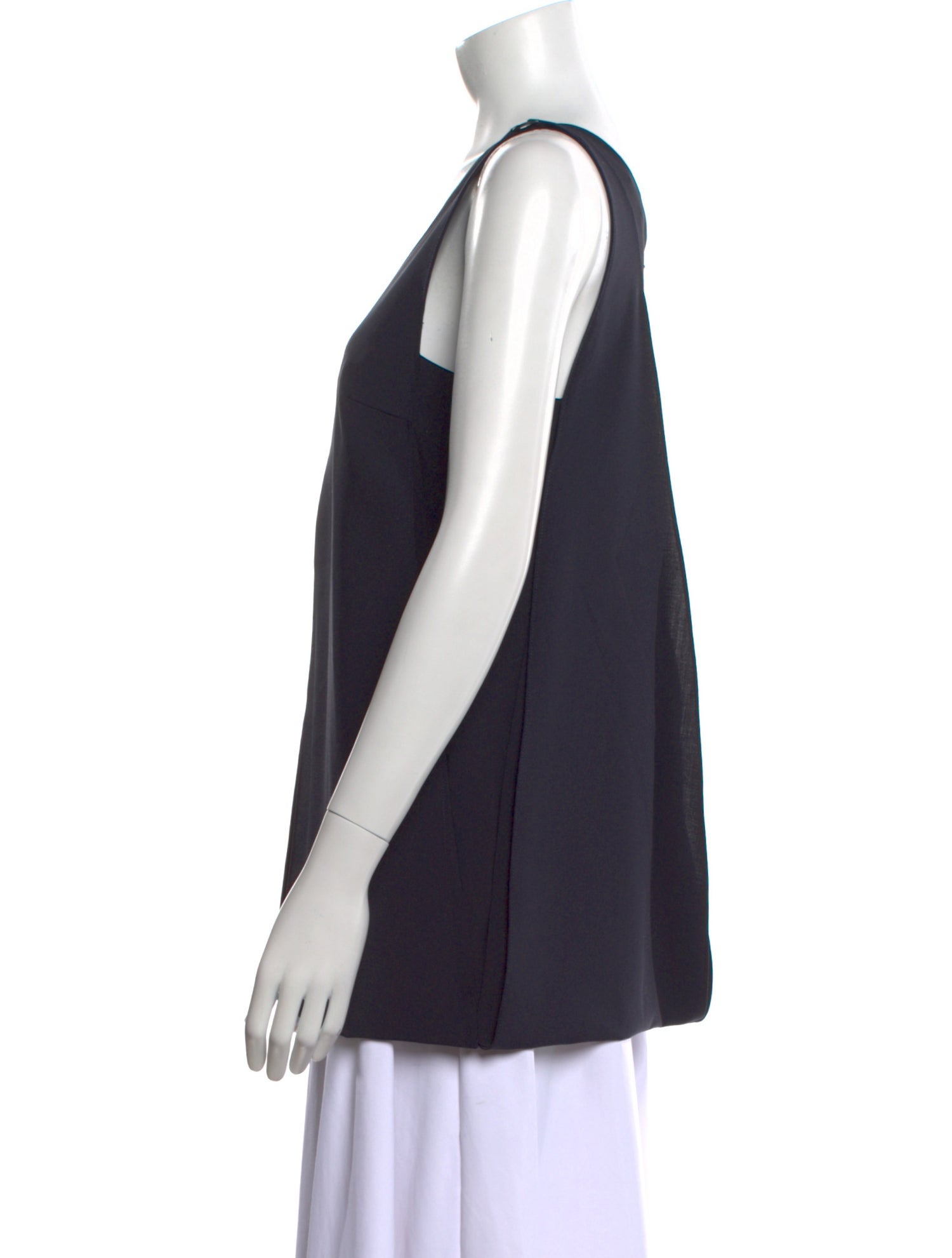 Tibi V-Neck Sleeveless Top