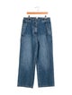 Tibi High-Rise Wide Leg Jeans