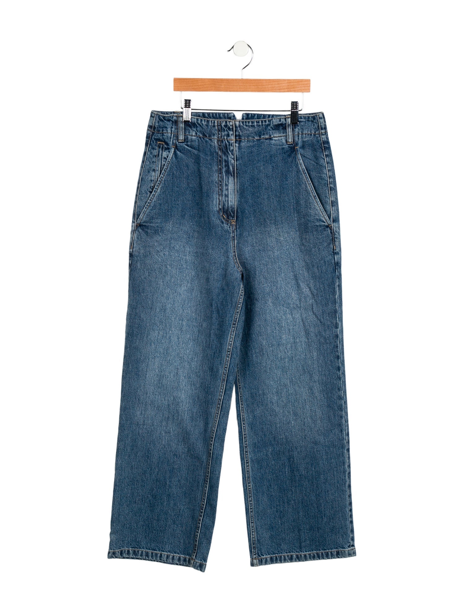 Tibi High-Rise Wide Leg Jeans w/ Tags