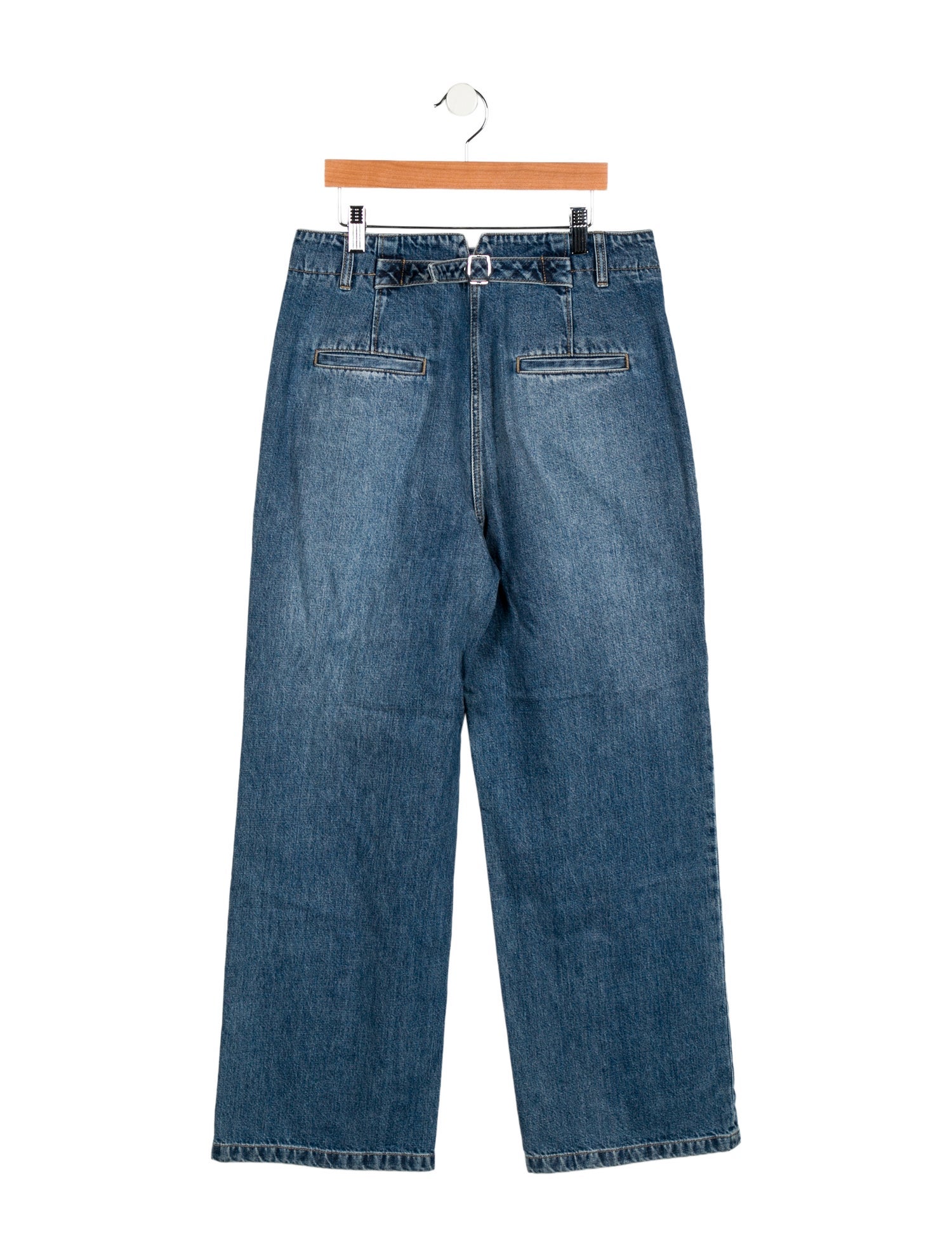 Tibi High-Rise Wide Leg Jeans w/ Tags