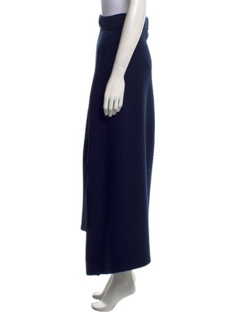 Tibi Merino Wool Midi Length Skirt