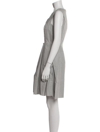 Tibi Printed Knee-Length Dress