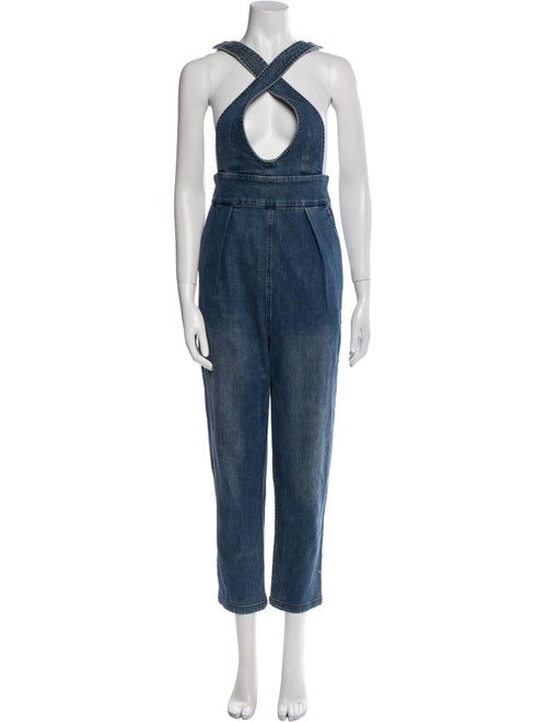 Tibi V-Neck Jumpsuit