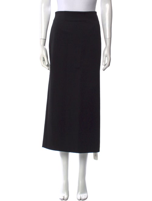 Tibi Fringe Trim Accent Midi Length Skirt