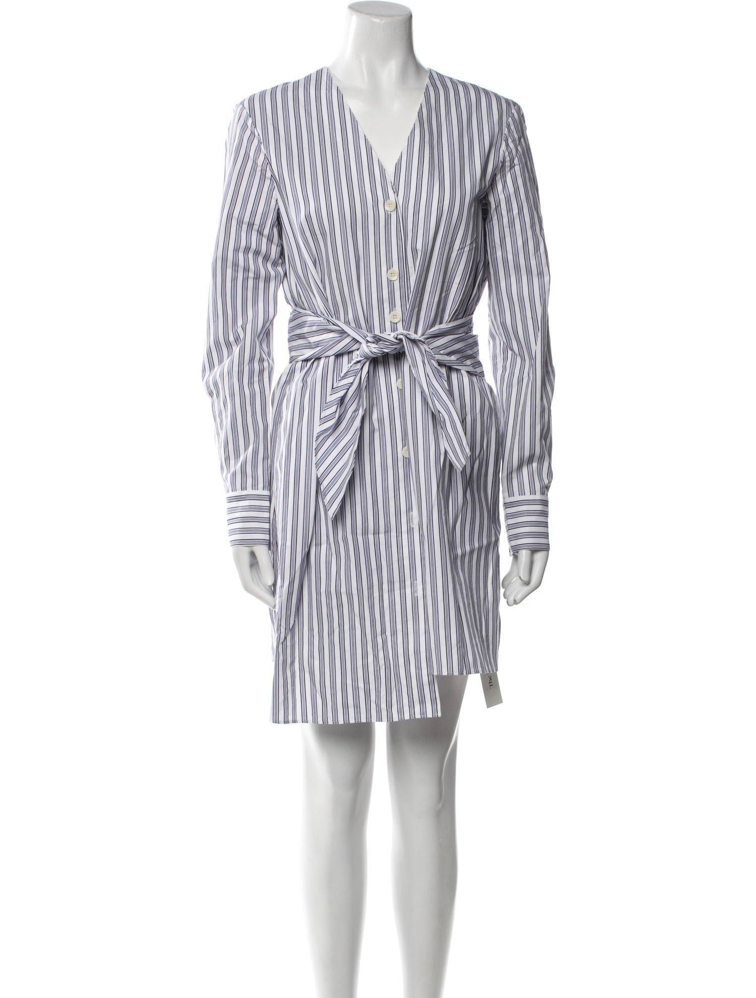Tibi Striped Knee-Length Dress