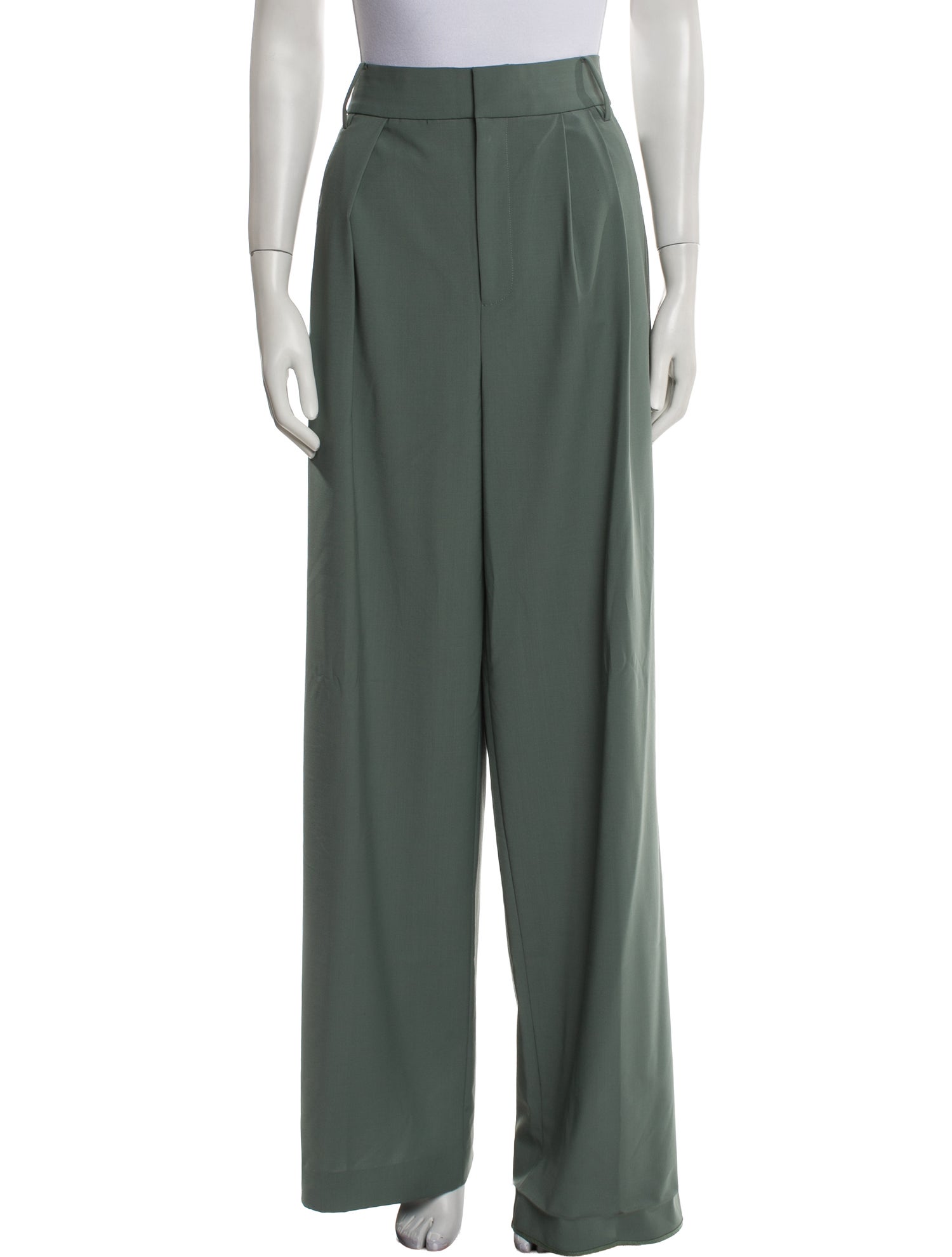 Tibi Wide Leg Pants
