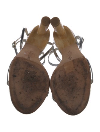 Tibi Patent Leather Sandals