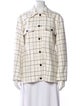 Tibi Plaid Print Jacket
