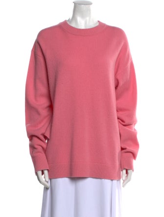 Tibi Lambswool Crew Neck Sweater