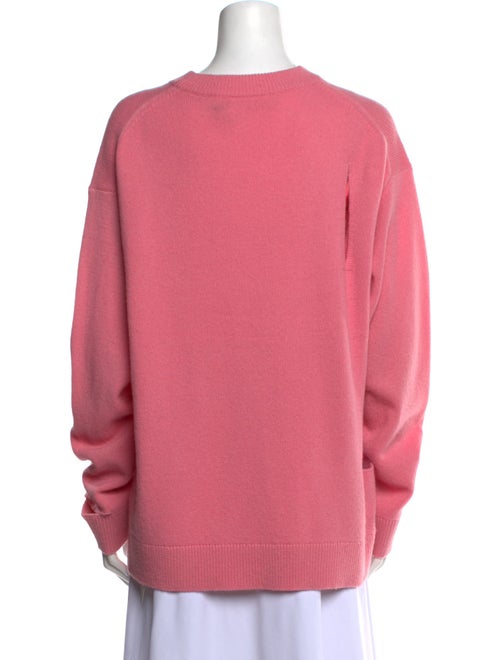 Tibi Lambswool Crew Neck Sweater