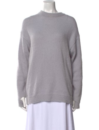 Tibi Mohair Crew Neck Sweater