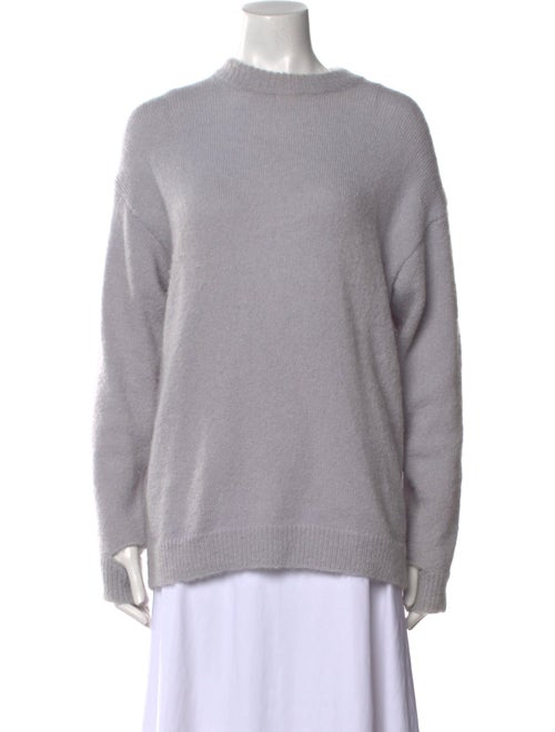 Tibi Mohair Crew Neck Sweater