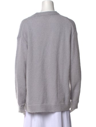 Tibi Mohair Crew Neck Sweater
