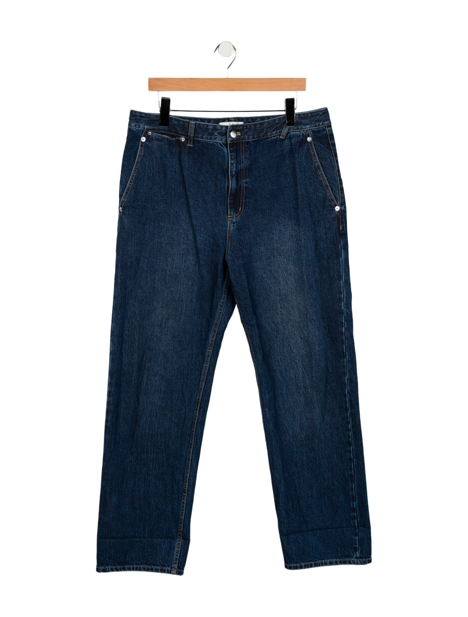 Tibi High-Rise Wide Leg Jeans