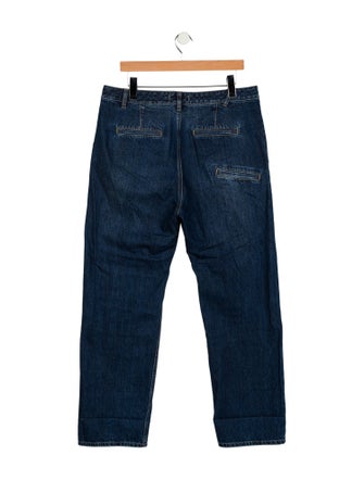 Tibi High-Rise Wide Leg Jeans