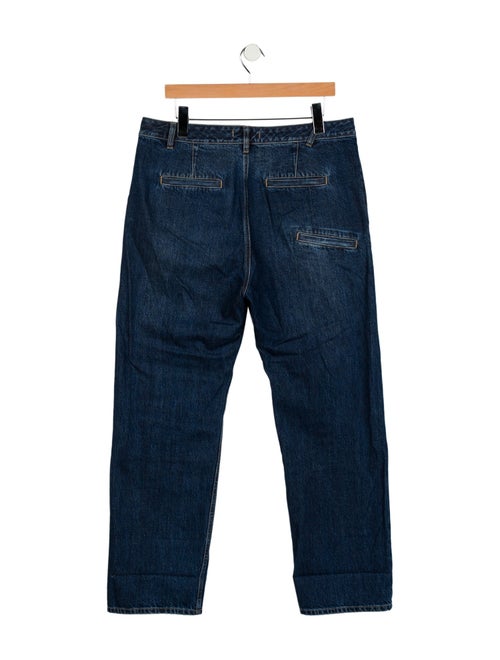 Tibi High-Rise Wide Leg Jeans