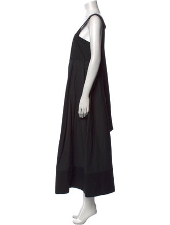 Tibi Linen Long Dress