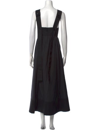 Tibi Linen Long Dress
