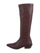 Tibi Leather Riding Boots