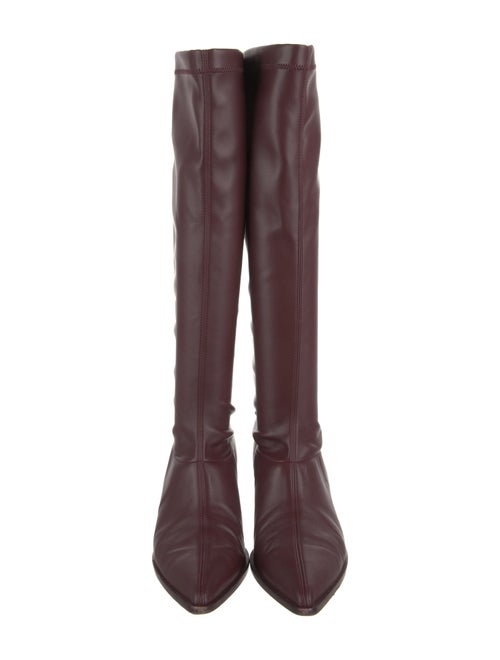 Tibi Leather Riding Boots