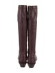 Tibi Leather Riding Boots