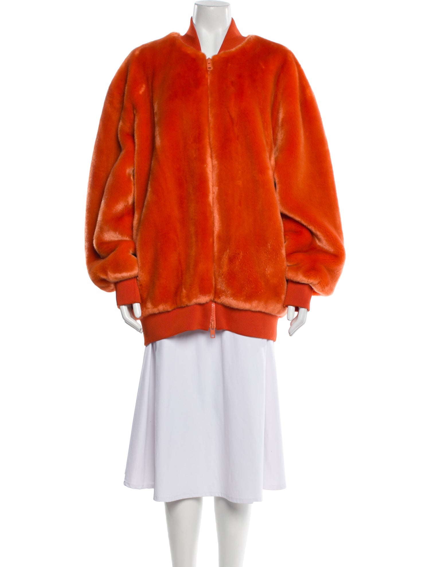 Tibi Faux Fur Jacket