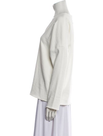 Tibi V-Neck Long Sleeve Blouse