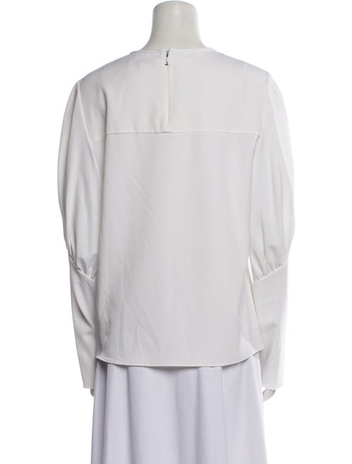 Tibi Crew Neck Long Sleeve Sweatshirt