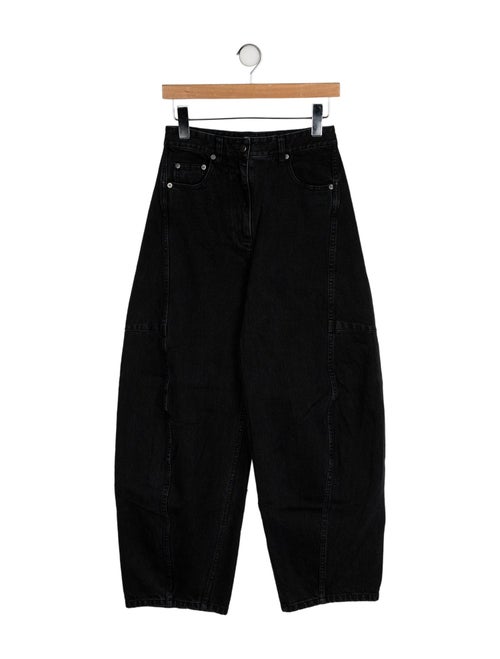 Tibi High-Rise Wide Leg Jeans