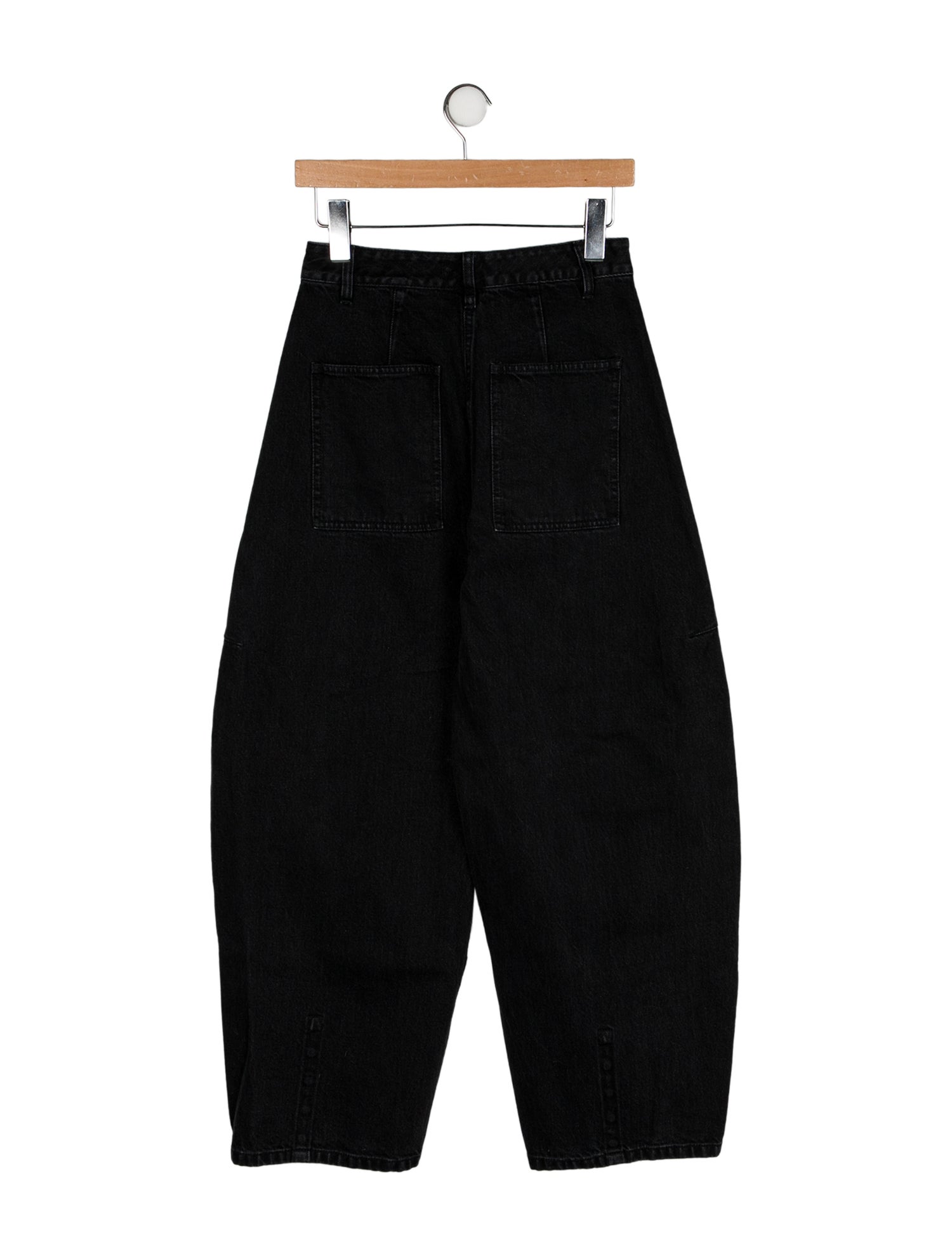 Tibi High-Rise Wide Leg Jeans