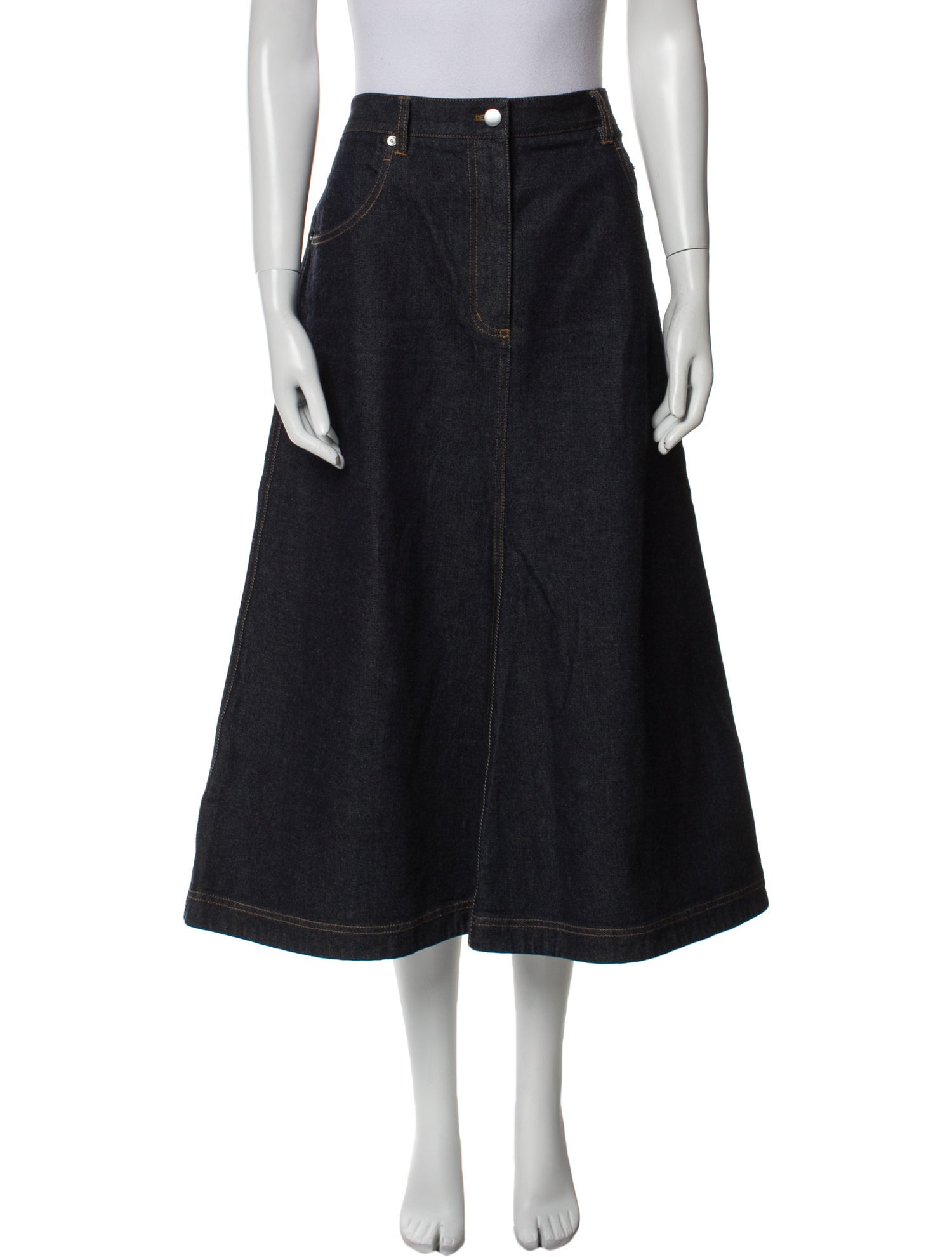 Tibi Midi Length Skirt