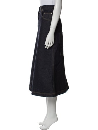 Tibi Midi Length Skirt
