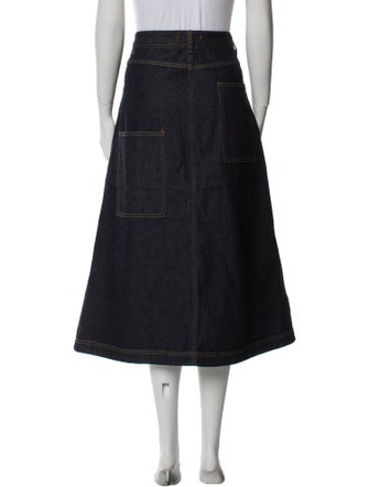 Tibi Midi Length Skirt
